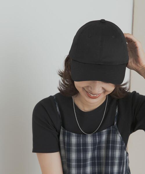 URBAN RESEARCH DOORS（アーバンリサーチドアーズ）の「ツイルキャップ（キャップ・レディース・ベージュ系その他/ブラック/チャコールグレー・ONE）」の2枚目の写真