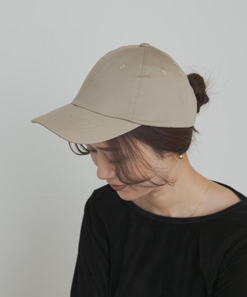 URBAN RESEARCH DOORS（アーバンリサーチドアーズ）の「ツイルキャップ（キャップ・レディース・ベージュ系その他/ブラック/チャコールグレー・ONE）」の15枚目の写真