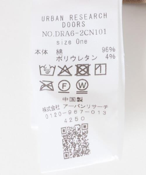 URBAN RESEARCH DOORS（アーバンリサーチドアーズ）の「ツイルキャップ（キャップ・レディース・ベージュ系その他/ブラック/チャコールグレー・ONE）」の6枚目の写真