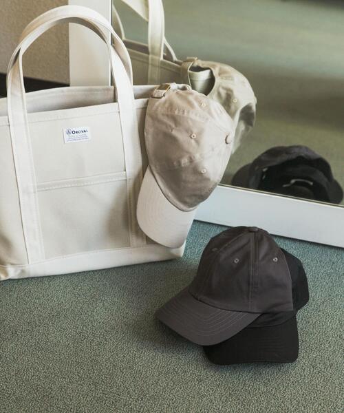 URBAN RESEARCH DOORS（アーバンリサーチドアーズ）の「ツイルキャップ（キャップ・レディース・ベージュ系その他/ブラック/チャコールグレー・ONE）」の9枚目の写真