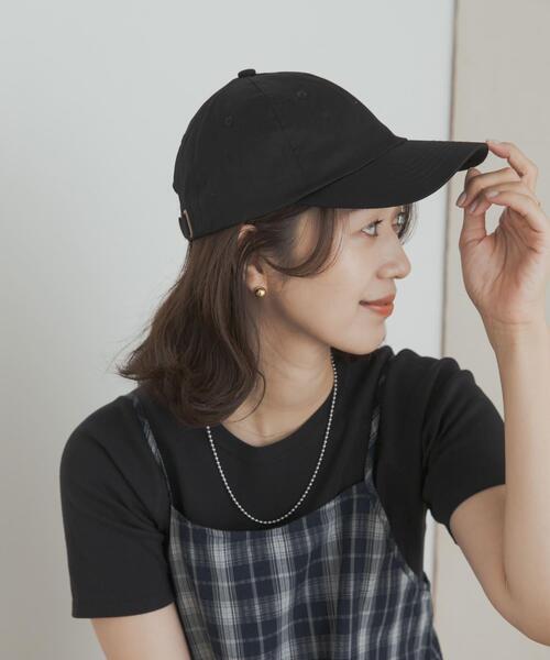 URBAN RESEARCH DOORS（アーバンリサーチドアーズ）の「ツイルキャップ（キャップ・レディース・ベージュ系その他/ブラック/チャコールグレー・ONE）」の12枚目の写真