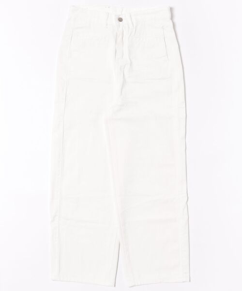REBALANCE(リバランス)の「ホワイトワイドデニムパンツ(デニムパンツ・メンズ・A・SMALL/MEDIUM/LARGE)」の10枚目の写真