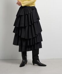 LANVIN en Bleu | ランダムティアードフリルスカート(スカート)