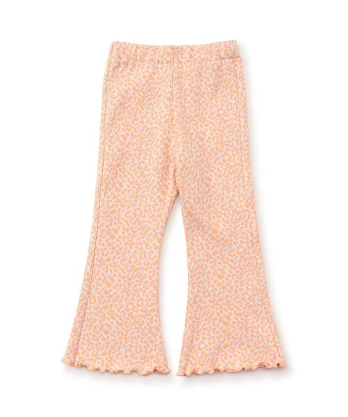 BREEZE（ブリーズ）の「【リンク/ジュニア対応】総柄ジャガードフレアパンツ（その他パンツ・キッズ・レッド/オレンジ/ブラック/サックスブルー・80/90/100/110/120/130/140）」の8枚目の写真