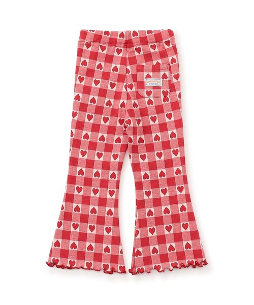 BREEZE（ブリーズ）の「【リンク/ジュニア対応】総柄ジャガードフレアパンツ（その他パンツ・キッズ・レッド/オレンジ/ブラック/サックスブルー・80/90/100/110/120/130/140）」の13枚目の写真