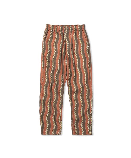 CALEE（キャリー）の「R/P ZIGZAG STRIPE EASY TROUSERS（その他パンツ・メンズ・ネイビー/ブラウン・LARGE/MEDIUM）」の2枚目の写真