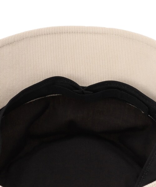 grove（グローブ）の「バケットハット【UVカット・サイズ調整可能】（ハット・レディース・アイボリー/ブラック/カーキ・00）」の8枚目の写真