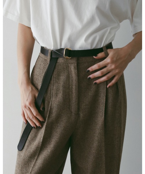 Double Backle Belt（ベルト）｜anuke（アンヌーク）のファッション