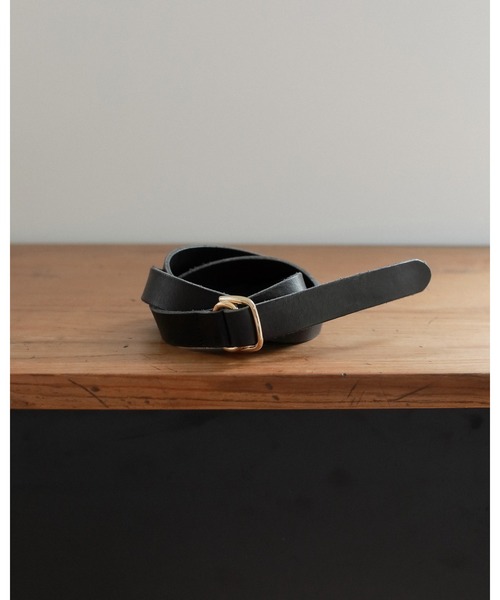 Double Backle Belt（ベルト）｜anuke（アンヌーク）のファッション