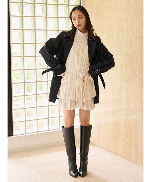 バリエーションミドルトレンチコート（トレンチコート）｜SNIDEL