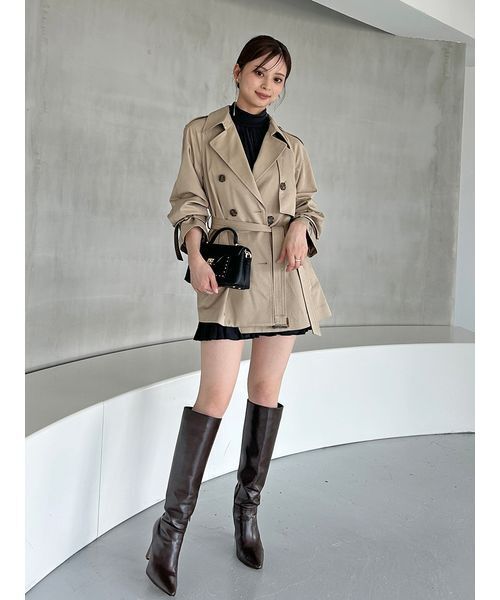 バリエーションミドルトレンチコート（トレンチコート）｜SNIDEL