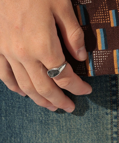 デザインシルバーリング（リング）｜niko and（ニコアンド