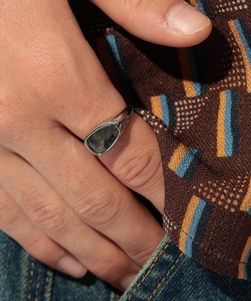 デザインシルバーリング（リング）｜niko and（ニコアンド