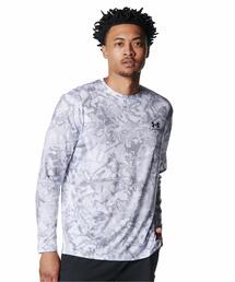 UAテック カモ ロングスリーブ Tシャツ（トレーニング/メンズ）