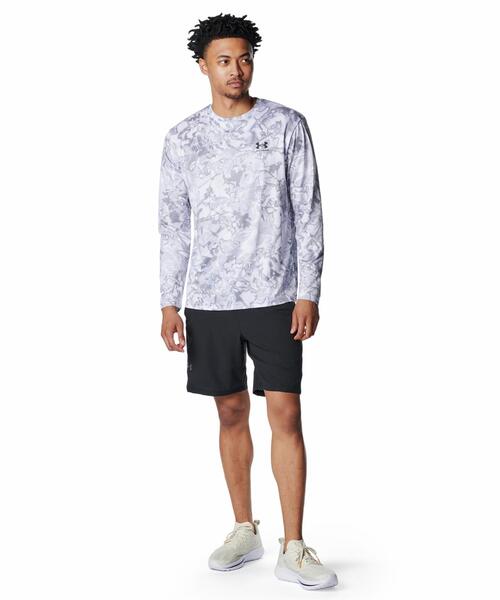 UNDER ARMOUR(アンダーアーマー)の「UAテック カモ ロングスリーブ Tシャツ(トレーニング/メンズ)(Tシャツ/カットソー・メンズ・ホワイト・M/XL/L/2XL/S/3XL)」の3枚目の写真