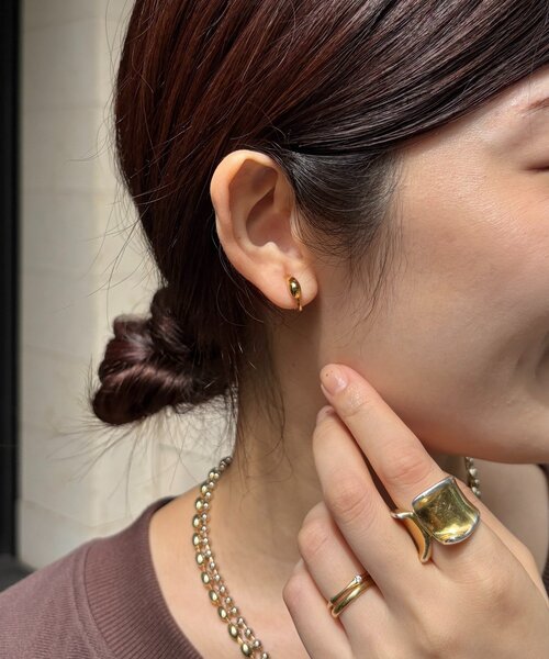 DouDou(ドゥドゥ)の「【インフルエンサーOKOCHI企画】ドロップイヤリングmini(イヤリング・レディース・ゴールド/シルバー・FREE)」の1枚目の写真