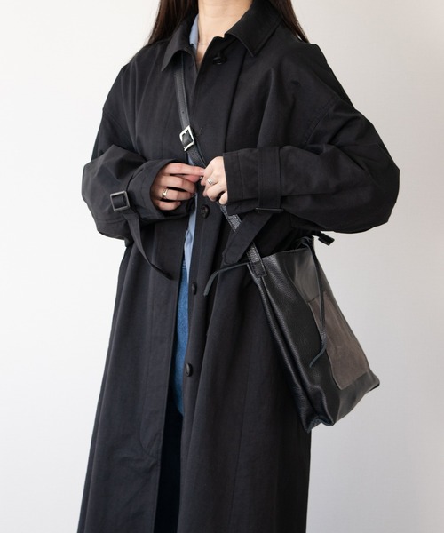 andrea cardone(アンドレアカルドネ)の「【ANDREA CARDONE】ミディアムサイズレザートートバッグバッグ(Q56613)(トートバッグ・レディース・ブラウン系その他/ブラック系その他・ALL)」の11枚目の写真