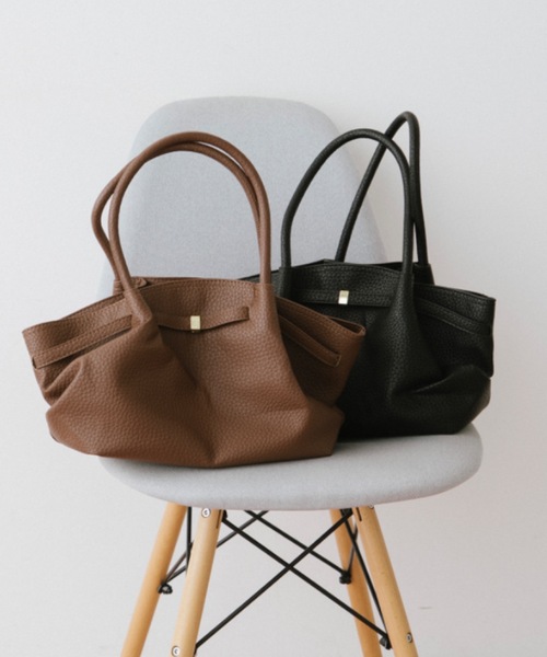 DRWCYS（ドロシーズ）の「レザータッチワイドバッグ（トートバッグ・レディース・ブラック/ブラウン・FREE）」の15枚目の写真