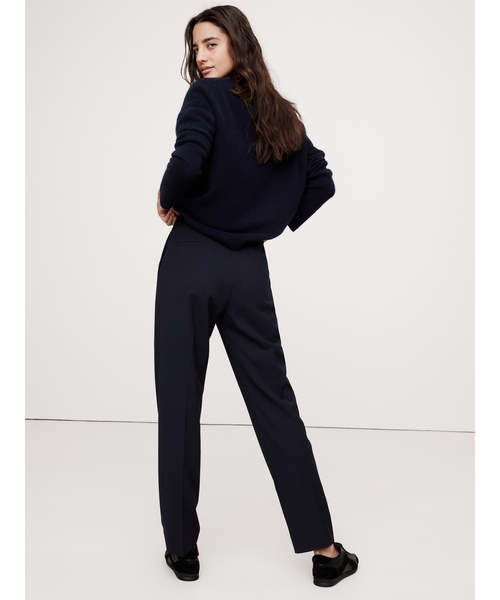 Banana Republic(バナナリパブリック)の「ハイライズ スリム イタリアンウール アンクルパンツ(その他パンツ・レディース・ブラック/ブラウン系その他/ネイビー/ライトグレー/ブラウン・0/6/4/2/8)」の9枚目の写真