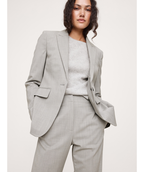 Banana Republic(バナナリパブリック)の「ハイライズ スリム イタリアンウール アンクルパンツ(その他パンツ・レディース・ブラック/ブラウン系その他/ネイビー/ライトグレー/ブラウン・0/6/4/2/8)」の15枚目の写真