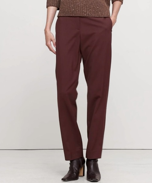 Banana Republic(バナナリパブリック)の「ハイライズ スリム イタリアンウール アンクルパンツ(その他パンツ・レディース・ブラック/ブラウン系その他/ネイビー/ライトグレー/ブラウン・0/6/4/2/8)」の1枚目の写真