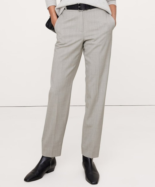 Banana Republic(バナナリパブリック)の「ハイライズ スリム イタリアンウール アンクルパンツ(その他パンツ・レディース・ブラック/ブラウン系その他/ネイビー/ライトグレー/ブラウン・0/6/4/2/8)」の3枚目の写真