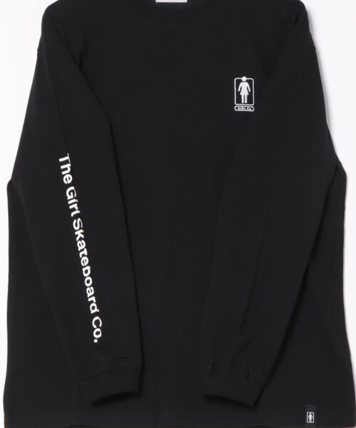 girl(ガール)の「GIRL/ガール 長袖Tシャツ/ロンT GR25FTM01(Tシャツ/カットソー・メンズ・ブラック/オレンジ/ホワイト・XL/M/L)」の21枚目の写真