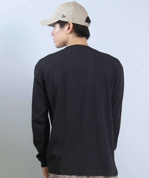 girl(ガール)の「GIRL/ガール 長袖Tシャツ/ロンT GR25FTM01(Tシャツ/カットソー・メンズ・ブラック/オレンジ/ホワイト・XL/M/L)」の10枚目の写真