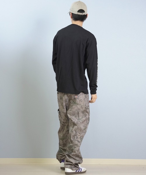 girl(ガール)の「GIRL/ガール 長袖Tシャツ/ロンT GR25FTM01(Tシャツ/カットソー・メンズ・ブラック/オレンジ/ホワイト・XL/M/L)」の12枚目の写真