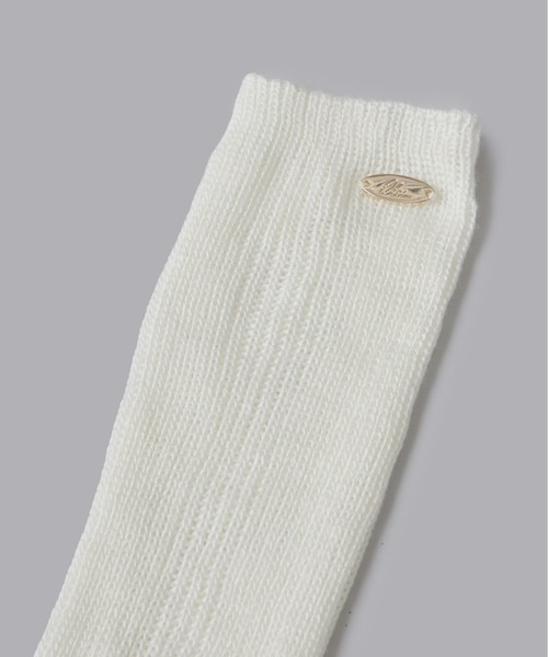 Olu.(オルドット)の「【うるちん☆こみ×Olu.】ルーズフィットリブソックス(ソックス/靴下・レディース・グレー/アイボリー・FREE)」の16枚目の写真