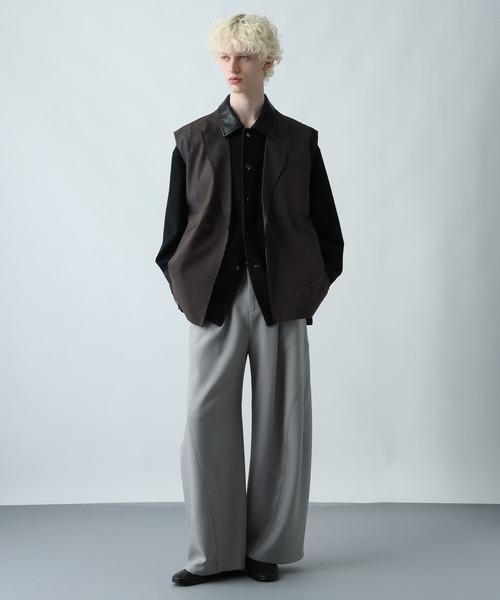 HARE（ハレ）の「【SET UP対応】サイコウチクベスト(HARE)（ベスト・メンズ・ブラック系その他/ブラウン系その他・FREE）」の7枚目の写真