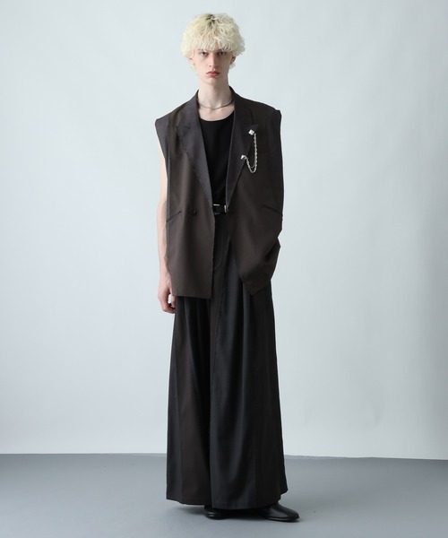 HARE（ハレ）の「【SET UP対応】サイコウチクベスト(HARE)（ベスト・メンズ・ブラック系その他/ブラウン系その他・FREE）」の9枚目の写真