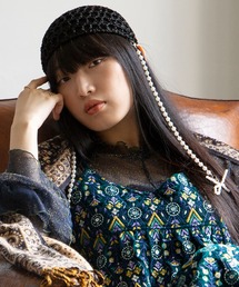 チャイハネ | 【チャイハネ】アミミパールキャップ(ニットキャップ/ビーニー)