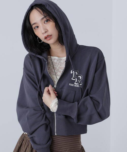 FREE'S MART（フリーズマート）の「◆〈フリーズマート別注〉〈フリーズマート別注〉テネシーリバーフーディ（パーカー・レディース・ブラック/グレー・FREE）」の6枚目の写真