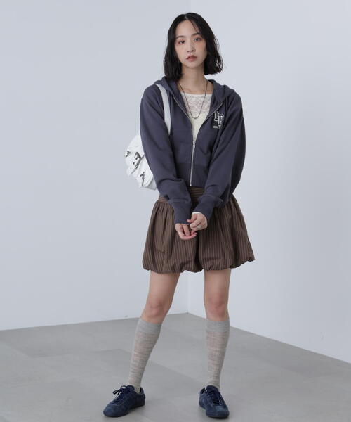 FREE'S MART（フリーズマート）の「◆〈フリーズマート別注〉〈フリーズマート別注〉テネシーリバーフーディ（パーカー・レディース・ブラック/グレー・FREE）」の10枚目の写真