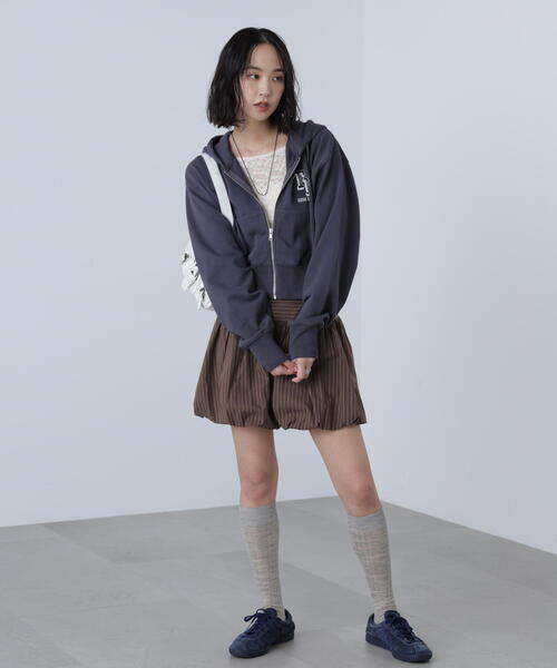 FREE'S MART（フリーズマート）の「◆〈フリーズマート別注〉〈フリーズマート別注〉テネシーリバーフーディ（パーカー・レディース・ブラック/グレー・FREE）」の11枚目の写真