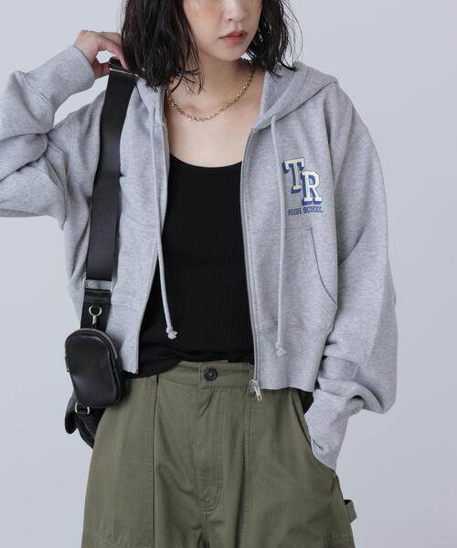 FREE'S MART（フリーズマート）の「◆〈フリーズマート別注〉〈フリーズマート別注〉テネシーリバーフーディ（パーカー・レディース・ブラック/グレー・FREE）」の17枚目の写真