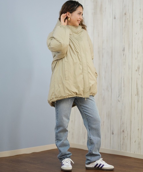 ROXY（ロキシー）の「ROXY/ロキシー 中綿ジャケット RJK254615M（その他アウター・レディース・カーキ/ブラック・M/L）」の6枚目の写真