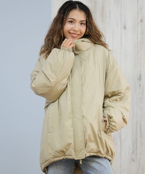 ROXY（ロキシー）の「ROXY/ロキシー 中綿ジャケット RJK254615M（その他アウター・レディース・カーキ/ブラック・M/L）」の18枚目の写真