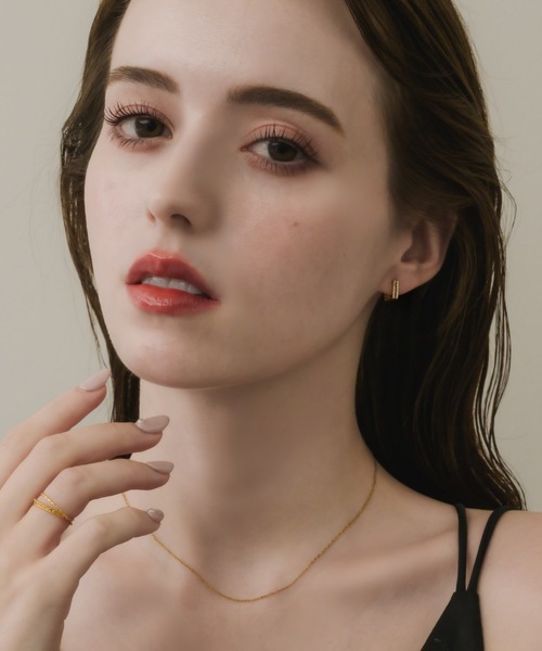 muku（ムク）の「PIERCE/DOUBLE ZIRCONIA LINE（ピアス（両耳用）・レディース・ゴールド/シルバー・FREE）」の17枚目の写真
