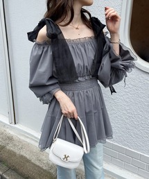 一点限り　新品、未使用　タグ付き　ナイスクラップ　チュニック　フリーサイズ one after another NICE CLAUP/チュニック｜NICE CLAUP/OLIVE