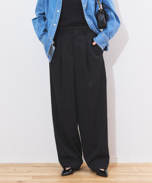 TWサキソニー ボリュームパンツ（スラックス）｜journal standard L