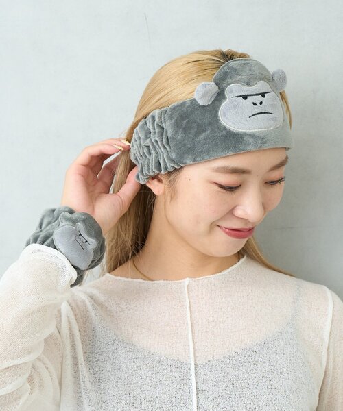 BIRTHDAY BAR（バースデイバー）の「With Animals　ヘアバンド（ヘアバンド・レディース・イエロー/グレー・0）」の20枚目の写真