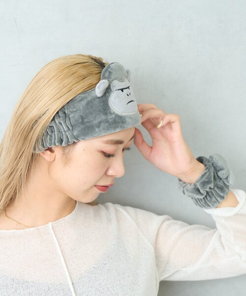 BIRTHDAY BAR（バースデイバー）の「With Animals　ヘアバンド（ヘアバンド・レディース・イエロー/グレー・0）」の18枚目の写真