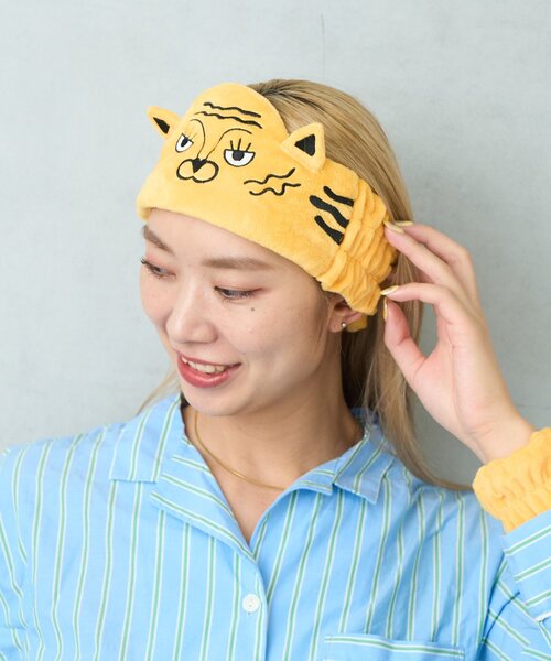 BIRTHDAY BAR（バースデイバー）の「With Animals　ヘアバンド（ヘアバンド・レディース・イエロー/グレー・0）」の3枚目の写真
