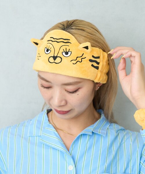BIRTHDAY BAR（バースデイバー）の「With Animals　ヘアバンド（ヘアバンド・レディース・イエロー/グレー・0）」の6枚目の写真