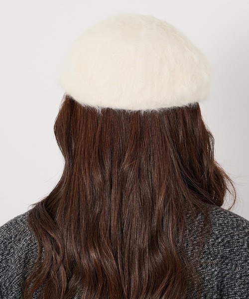 セール】【SETUP7】フェイクファーハンチング ベレー帽 ふわふわ