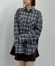 ＴＲチェックミドルシャツ