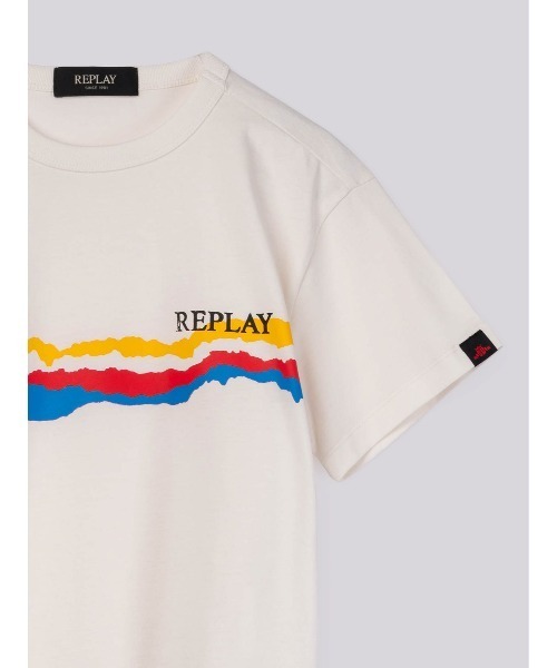 REPLAY(リプレイ)の「ボーイズ Tシャツ(Tシャツ/カットソー・キッズ・オフホワイト・8Y/12Y/14Y/6Y/10Y)」の3枚目の写真