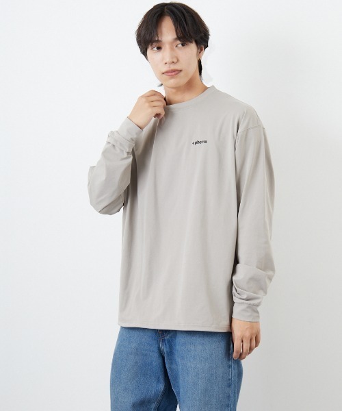 ＋phenix/プラスフェニックス] 別注 ワンポイント刺繍ロゴ ドロー